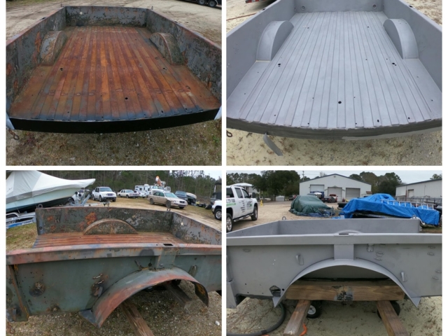 mobile trailer paint blasting service charlotte nc